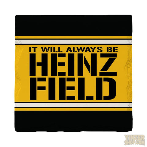 It Will Always Be Heinz Field Ceramic Drink Coasters - Set of 4 Coasters Mill Wood Art   