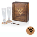 West Virginia Mountaineers - Pilsner Beer Glass Gift Set  Picnic Time Family of Brands   