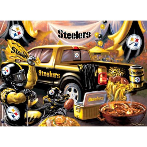 Pittsburgh Steelers Puzzle - 1000 Piece NFL Jigsaw Puzzle | Team Logo Game Challenge