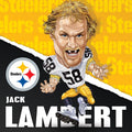 Jack Lambert Puzzle - Pittsburgh Steelers 300 Piece NFL Jigsaw Puzzle Collectible 300 Piece - YinzerShop