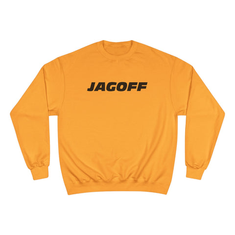 Jagoff Champion Sweatshirt – Eco Crewneck, Cotton Polyester Blend, Warm Casual Wear Sweatshirt - YinzerShop