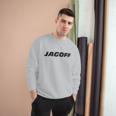 Jagoff Champion Sweatshirt – Eco Crewneck, Cotton Polyester Blend, Warm Casual Wear Sweatshirt - YinzerShop