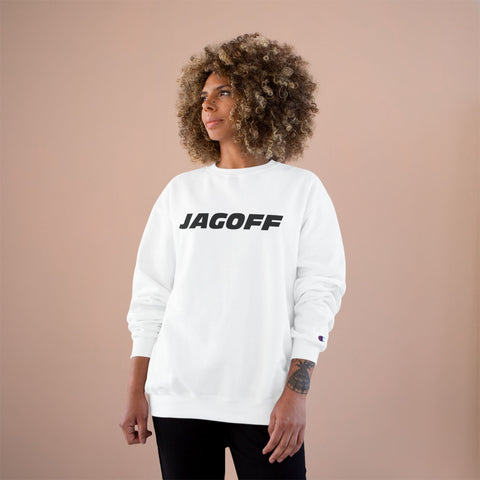 Jagoff Champion Sweatshirt – Eco Crewneck, Cotton Polyester Blend, Warm Casual Wear Sweatshirt - YinzerShop