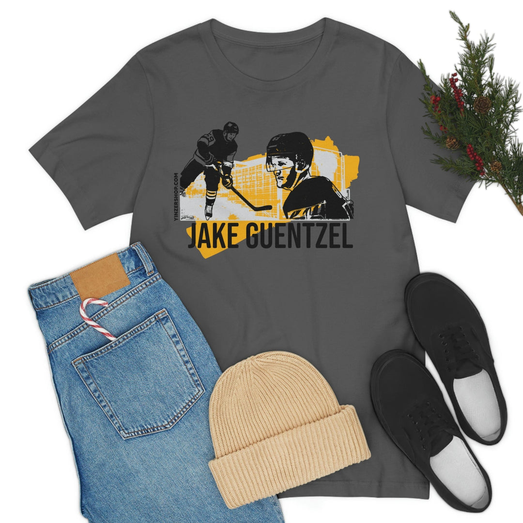 Jake Guentzel Pittsburgh Headliner Series T-Shirt Short Sleeve Tee