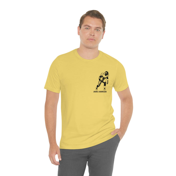 James Harrison Legend T-Shirt - Back-Printed Graphic Tee T-Shirt Printify   