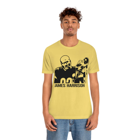 James Harrison Legend T-Shirt Short Sleeve Tee T-Shirt Printify   