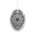 January Birthstone Ornament – Handcrafted Mandala Crystal Decoration Gift - YinzerShop