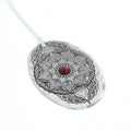 January Birthstone Ornament – Handcrafted Mandala Crystal Decoration Gift - YinzerShop