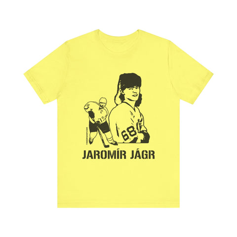 Jaromír Jágr Legend T-Shirt - Unisex bella+canvas 3001 Short Sleeve Tee T-Shirt - YinzerShop