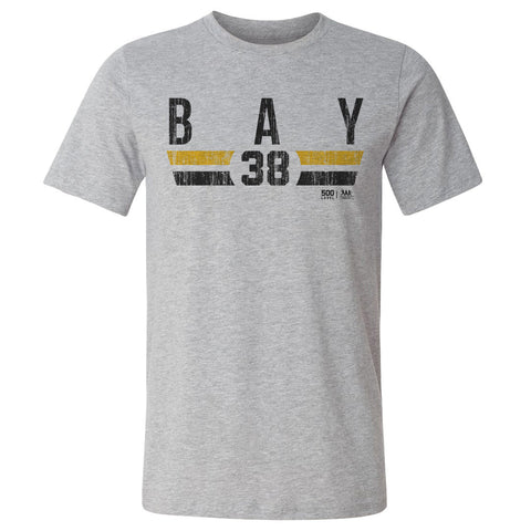 Jason Bay Pittsburgh Shirt - Lightweight Cotton Crewneck Tee | Baseball Fan Apparel Men's Cotton T-Shirt - YinzerShop