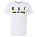 Jason Bay Pittsburgh Shirt - Lightweight Cotton Crewneck Tee | Baseball Fan Apparel Men's Cotton T-Shirt - YinzerShop