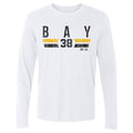 Jason Bay Pittsburgh Shirt - Lightweight Long Sleeve Tee | Cotton Crewneck Casual Men's Long Sleeve T-Shirt - YinzerShop