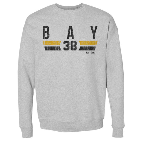 Jason Bay Sweatshirt - Midweight Cotton Blend Crewneck Long Sleeve Pullover Men's Crewneck Sweatshirt - YinzerShop