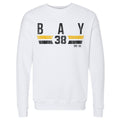 Jason Bay Sweatshirt - Midweight Cotton Blend Crewneck Long Sleeve Pullover Men's Crewneck Sweatshirt - YinzerShop