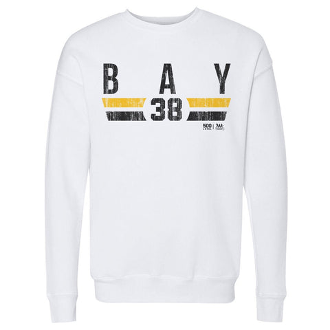Jason Bay Sweatshirt - Midweight Cotton Blend Crewneck Long Sleeve Pullover Men's Crewneck Sweatshirt - YinzerShop