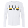 Jay Bell Pittsburgh Shirt - Lightweight Cotton Long Sleeve Tee With Digital Print Men's Long Sleeve T-Shirt - YinzerShop