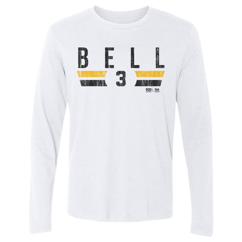 Jay Bell Pittsburgh Shirt - Lightweight Cotton Long Sleeve Tee With Digital Print Men's Long Sleeve T-Shirt - YinzerShop
