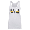 Jay Bell Pittsburgh Tank - Slim Fit Lightweight Tri Color Polyester Cotton Blend Top Women's Tank Top - YinzerShop