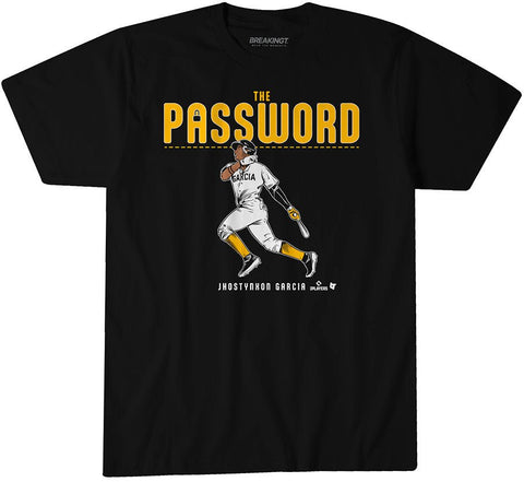 Jhostynxon Garcia: Pittsburgh Password Pittsburgh Pirates-Pro Baseball - YinzerShop