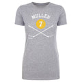Joe Mullen T-shirt - Slim Fit Cotton Crewneck Tee with Pittsburgh Sports Design Women's T-Shirt - YinzerShop