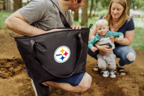 Pittsburgh Steelers - Tarana Cooler Tote Bag Cooler Tote Bag Picnic Time Family of Brands   