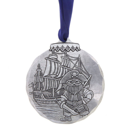 Jolly Pirate Ornament – Durable Nautical Holiday Accent by Wendell August Forge Ornament - YinzerShop