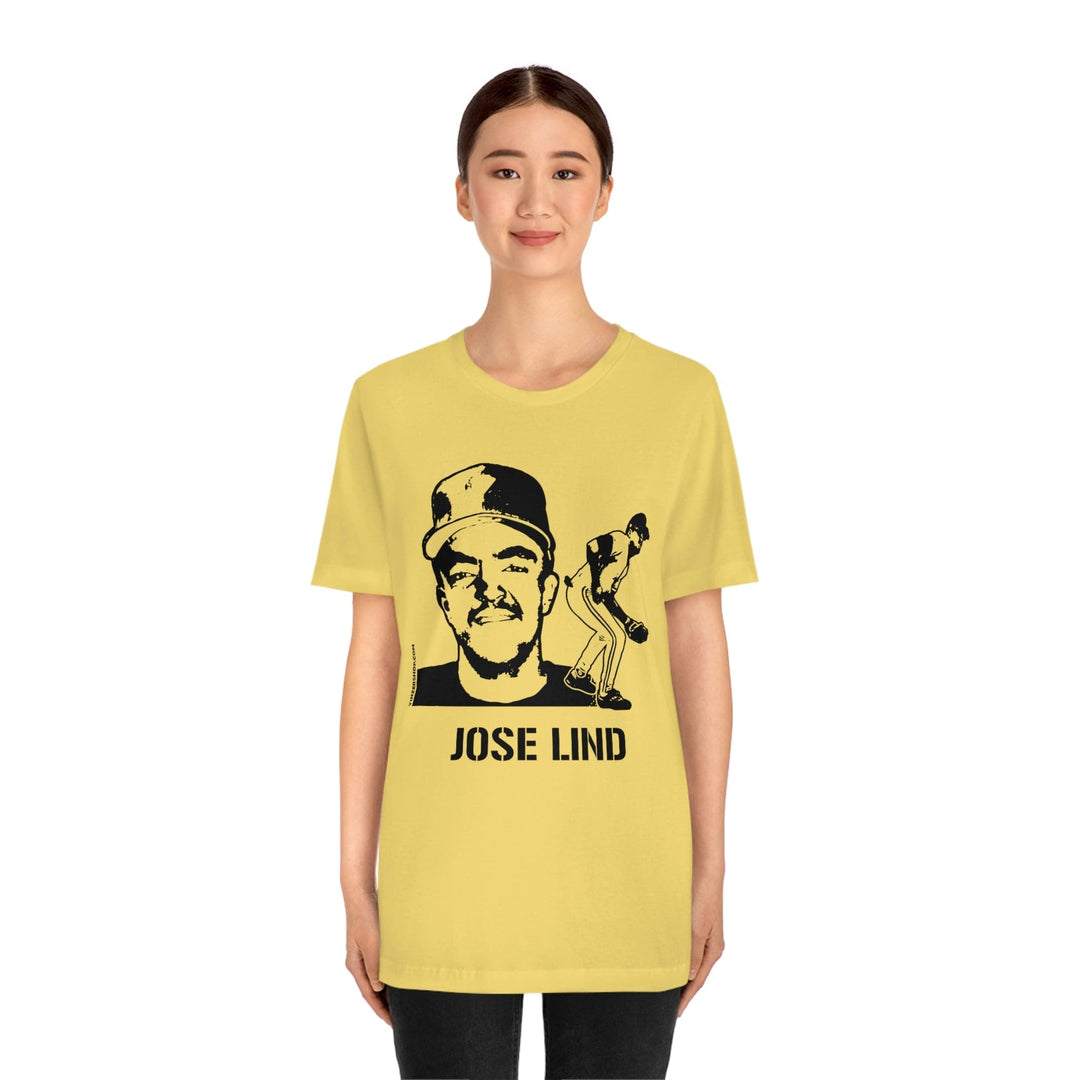 Jose Lind Legend T-Shirt Short Sleeve Tee T-Shirt Printify   