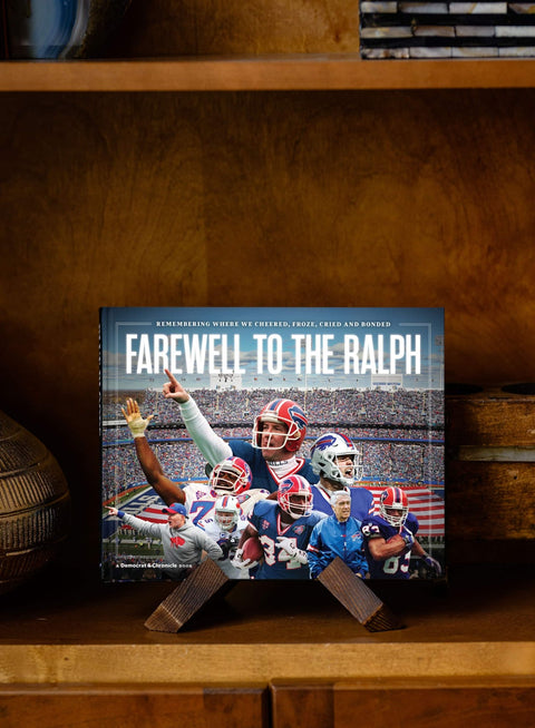 Josh Allen Farewell to The Ralph Book – Buffalo Bills Stadium Memories & Football Nostalgia Book - YinzerShop