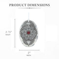 July Birthstone Ornament - YinzerShop