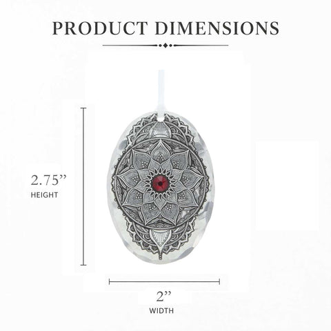 July Birthstone Ornament - YinzerShop