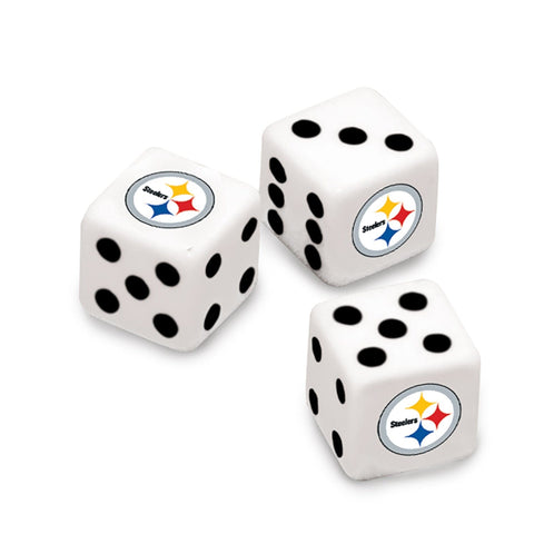 Pittsburgh Steelers Poker Set - 300 Piece Casino Chips, Team Logo Dice & Aluminum Case