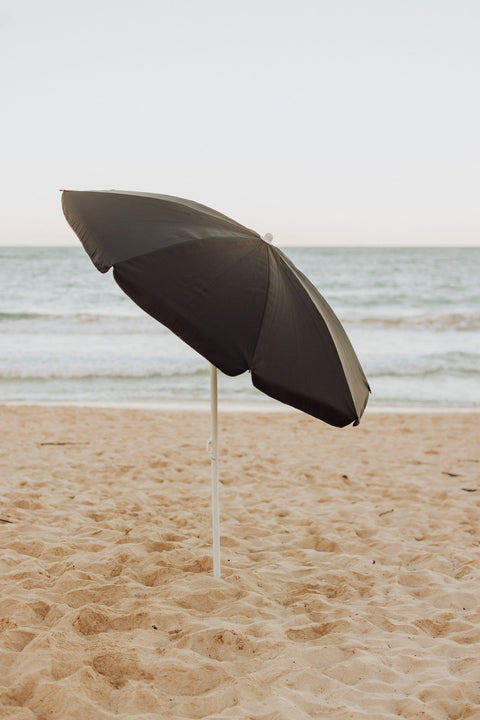 Ohio State Buckeyes - 5.5 Ft. Portable Beach Umbrella  Picnic Time Family of Brands   