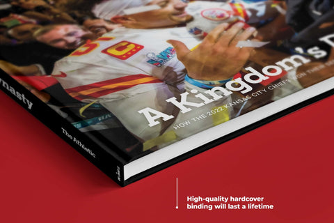 Kansas City Chiefs Book – Patrick Mahomes & 2022 Championship Hardcover Collector’s Edition Book - YinzerShop