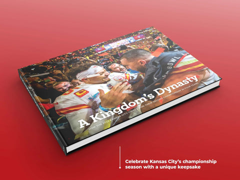 Kansas City Chiefs Book – Patrick Mahomes & 2022 Championship Hardcover Collector’s Edition Book - YinzerShop