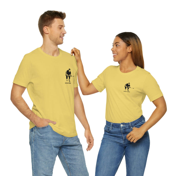 Kevin Stevens Legend T-Shirt - Back-Printed Graphic Tee T-Shirt Printify   