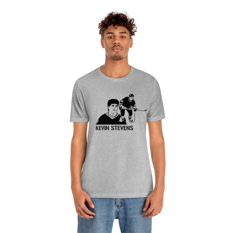 Kevin Stevens Legend T-Shirt Short Sleeve Tee T-Shirt Printify   