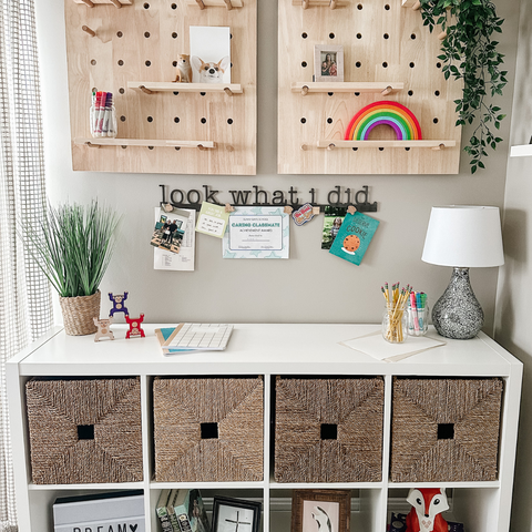 'Look What I Did' Magnetic Bar (typewriter font)