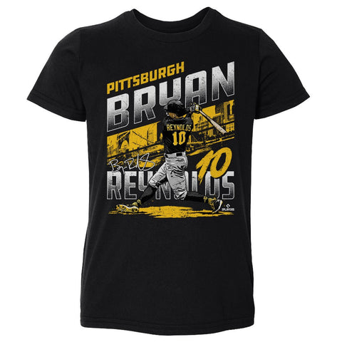 Kids Crewneck T-Shirt Bryan Reynolds Pittsburgh City Shirt - Soft Cotton, Machine Washable Tee Kids Toddler T-Shirt - YinzerShop