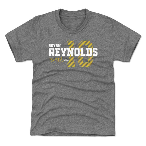 Kids Crewneck T-Shirt Bryan Reynolds Type – Regular Fit Short Sleeve Tee Kids T-Shirt - YinzerShop