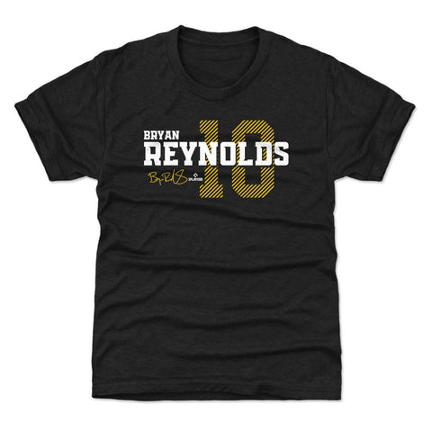Kids Crewneck T-Shirt Bryan Reynolds Type – Regular Fit Short Sleeve Tee Kids T-Shirt - YinzerShop
