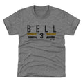 Kids Crewneck T-Shirt - Lightweight Cotton Polyester Shirt With Pittsburgh Font Kids T-Shirt - YinzerShop