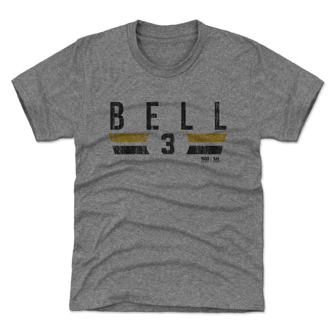 Kids Crewneck T-Shirt - Lightweight Cotton Polyester Shirt With Pittsburgh Font Kids T-Shirt - YinzerShop