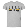 Kids Crewneck T-Shirt | Lightweight Cotton Shirt - Pittsburgh Font Tee, Soft Breathable Kids Toddler T-Shirt - YinzerShop