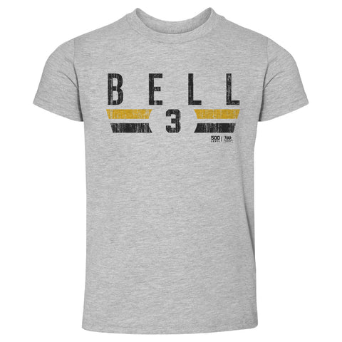 Kids Crewneck T-Shirt | Lightweight Cotton Shirt - Pittsburgh Font Tee, Soft Breathable Kids Toddler T-Shirt - YinzerShop