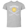 Kids Crewneck T-Shirt - Paul Gardner Pittsburgh 20 Sticks Cotton Short Sleeve Tee Kids Toddler T-Shirt - YinzerShop
