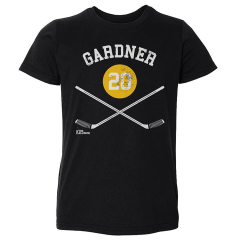 Kids Crewneck T-Shirt - Paul Gardner Pittsburgh 20 Sticks Cotton Short Sleeve Tee Kids Toddler T-Shirt - YinzerShop
