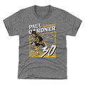 Kids Crewneck T-Shirt Paul Gardner Pittsburgh Power | Regular Fit Digital Print Tee Kids T-Shirt - YinzerShop