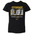 Kids Crewneck T-Shirt Randy Carlyle Cotton Short Sleeve Tee - Soft Digital Print Kids Toddler T-Shirt - YinzerShop