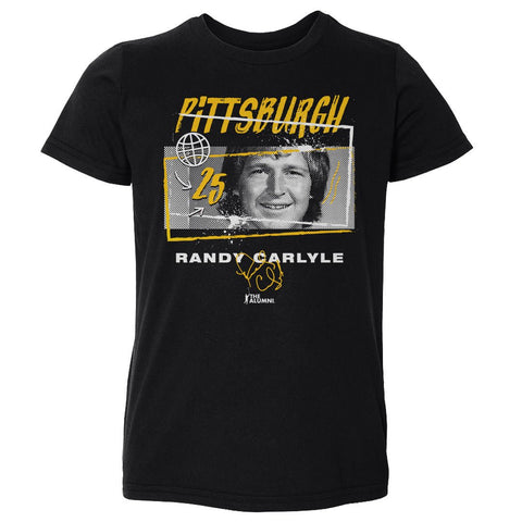Kids Crewneck T-Shirt Randy Carlyle Cotton Short Sleeve Tee - Soft Digital Print Kids Toddler T-Shirt - YinzerShop