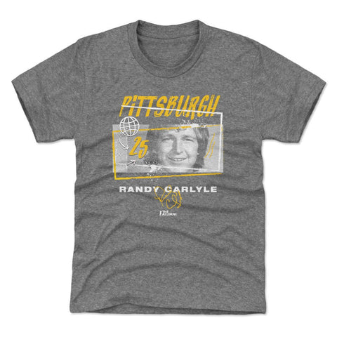 Kids Crewneck T-Shirt Randy Carlyle | Short Sleeve Tee, Regular Fit Shirt Kids T-Shirt - YinzerShop